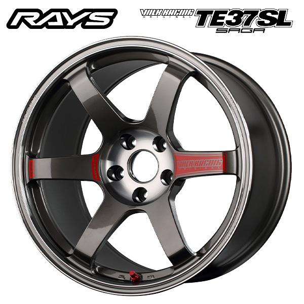 レイズ ボルクレーシング TE37SL サーガ PG 18×9.5 +38 5/120 新品ホイール...