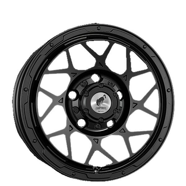 スーパースター ロディオドライブ 8Mモノ マットブラック 16×6 -5 5/139.7 新品ホイ...