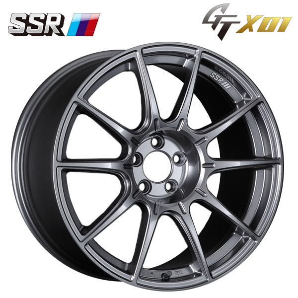 タナベ SSR GT X01 ダークシルバー 19×8.5 +45 5/114.3 73新品ホイール...