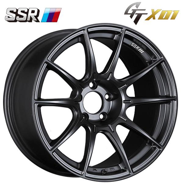 タナベ SSR GT X01 フラットブラック 18×7.5 +53 5/114.3 73新品ホイー...