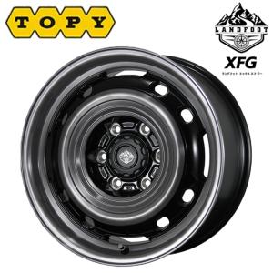 トピー M74 BK ブラック（スチール） 12×3.5 +45 4/100 新品ホイール1