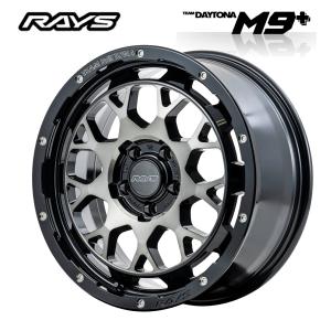 レイズ チームデイトナ M9+ BEL 16×7 +48 5/100 新品ホイール1本　｜konishi-tire