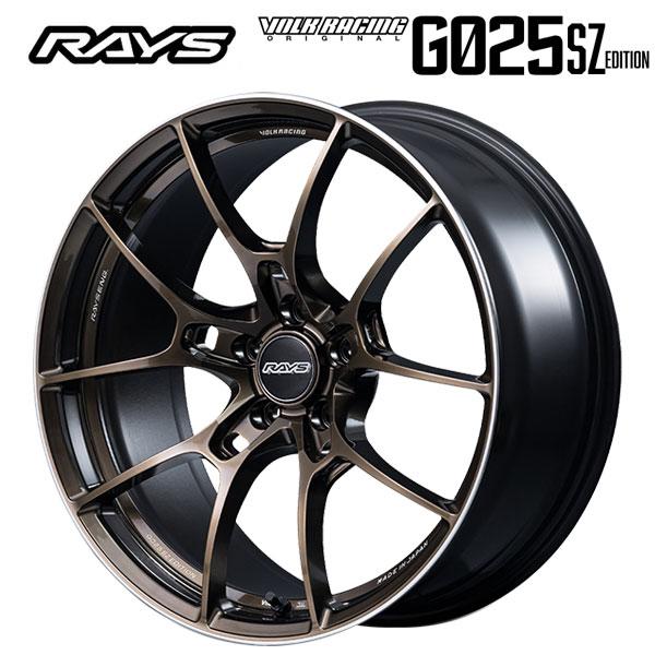 レイズ ボルクレーシング G025 SZ エディション SZ 18×9 +45 5/100 65新品...