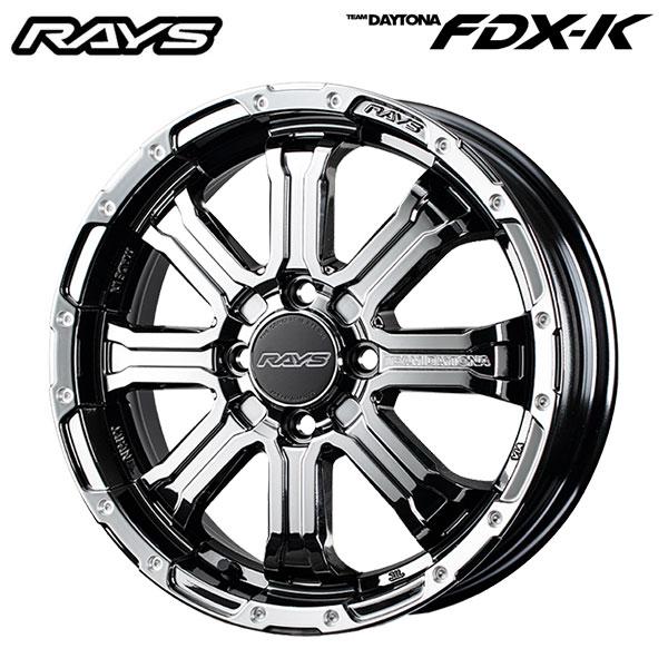 レイズ チームデイトナ FDX-K コレクション SNL 15×5 +48 4/100 65新品ホイ...