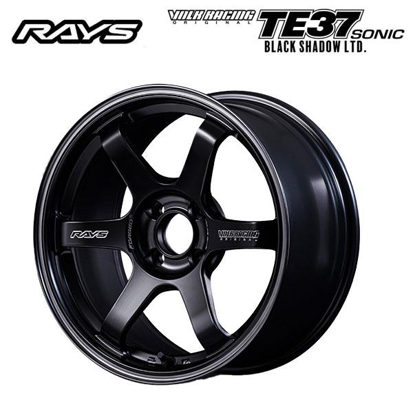 在庫有 レイズ ボルクレーシング TE37 ソニックブラックシャドウ LTD PH 16×7 +35...