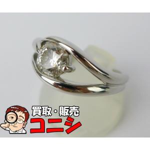 【神戸の質屋】プラチナ 一粒ダイヤ リング 指輪 Pt900 11号 1.012ct 7.6g 新品仕上げ品【送料無料】f1433j｜konisi782020