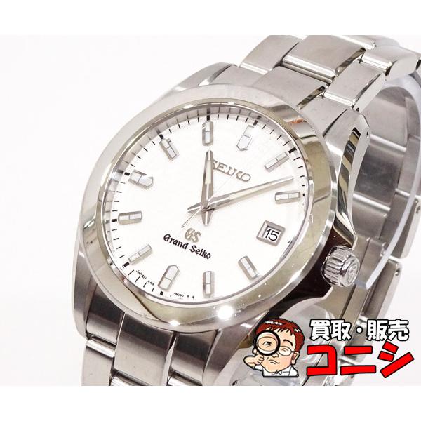 【質コニシ】【Grand SEIKO/グランドセイコー】8J56-8020 白文字盤 SS ステンレ...