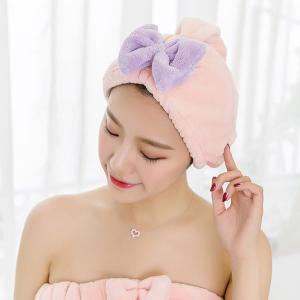 ヘアキャップ タオル 吸水 タオルキャップ ヘ...の詳細画像1