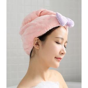 ヘアキャップ タオル 吸水 タオルキャップ ヘ...の詳細画像3