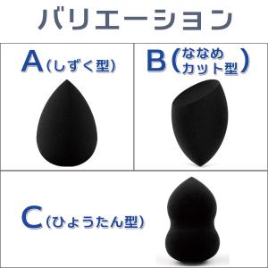 メイクスポンジ スポンジパフ 水で膨らむ スポ...の詳細画像1