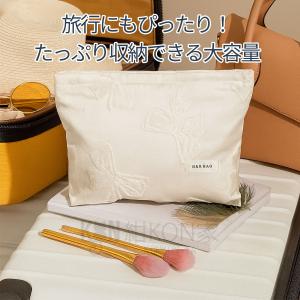 ポーチ 化粧ポーチ レディース 収納ポーチ 蝶...の詳細画像2