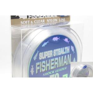 Fisherman スーパーステルスショックリーダー100lb 28号 60m