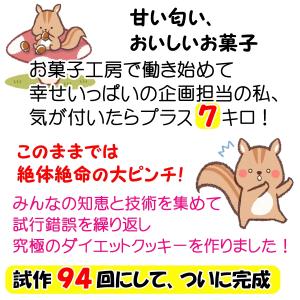 低糖質ノンオイルノンシュガーのおからクッキー ...の詳細画像1