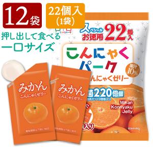 冷やしてもおいしい こんにゃくゼリー ヨコオデイリーフーズ スペシャルお徳用 みかんこんにゃくゼリー 個包装タイプ ひとくち蒟蒻ゼリー