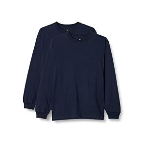 ビーフィー ロングスリーブ Tシャツ ロンT 長袖 2枚組 BEEFY-T 綿100% 肉厚生地 無地 H5186-2 メンズ ネ