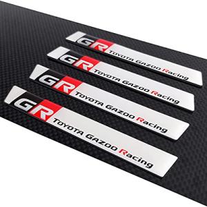 Mvpcherry TOYOTA GR ステッカー トヨタ純正 GR ガズーレーシング エンブレム アスレチック ドアエンブレム 86／ZN6