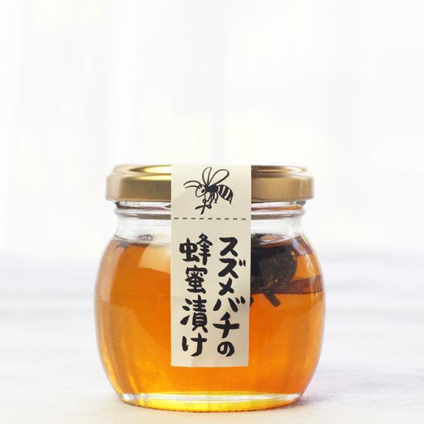 国産純粋はちみつ　スズメバチの蜂蜜漬け　100g　※無添加