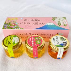 国産純粋はちみつ 春の縄文ゴールドブレンド（百花蜜）※無添加 ※内容量