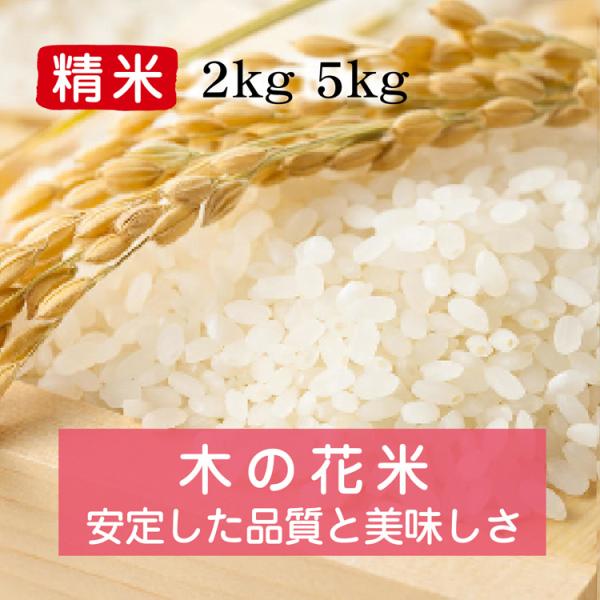 令和7年産 木の花米 精米（農薬不使用栽培）