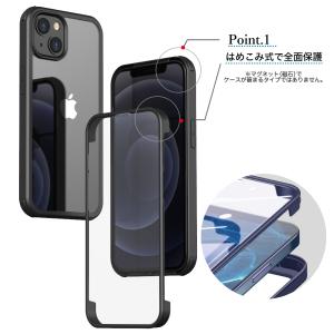 360度全面保護ケース 全面保護 iPhone...の詳細画像1