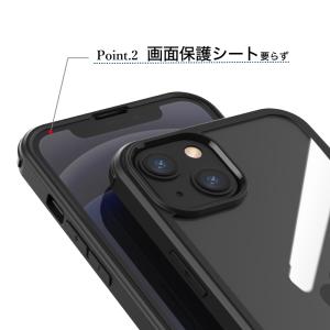 360度全面保護ケース 全面保護 iPhone...の詳細画像2