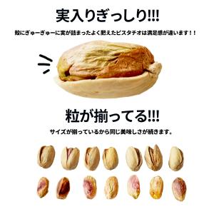 ピスタチオ 素焼き 殻付き 無塩 1kg 大粒...の詳細画像5