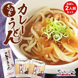 さぬきカレーうどん 2人前 お試し セット 讃岐うどん レトルト カレーうどんの素 讃岐カレーうどん ポスト投函便での配送｜konpiraya