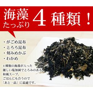とろとろ海藻スープ 2袋セット がごめ昆布・と...の詳細画像2