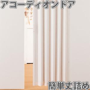フルネス アコーディオンドア アコーディオンカーテン SJ-2 既製サイズ 幅100cm×高さ180cm ファンデ 金ノコ付き