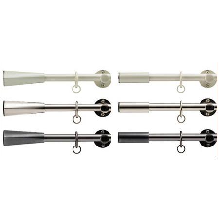 タチカワ カーテンレール エモート16 フィニアルB 3.1m シングル正面付けセット 【タチカワカ...