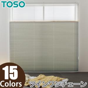TOSO（トーソー） プリーツスクリーン ツインスタイル しおり25 ツイン