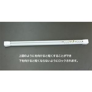 テンションタイプ カーテンレール つっぱり 伸...の詳細画像5