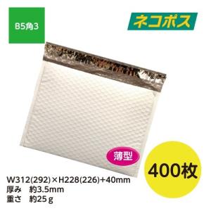 耐水 薄い ビニールクッション封筒 ネコポス最大 B5サイズ