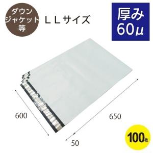 【個人宅配送可】規格袋　高強度素材配合(LL+)　No.6　0.03×100×210mm　100枚×160冊　MS06【取り寄せ商品・即納不可・代引き不可・返品不可】 宅配ビニール袋(60ミクロン) L 100枚 450x610+50mm 防水 高強度 宅配