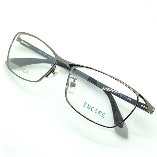 ENCORE 10167 col.3 ブラウン ガンメタル  スクエアタイプ【ＫＴＭ】 メガネフレー...