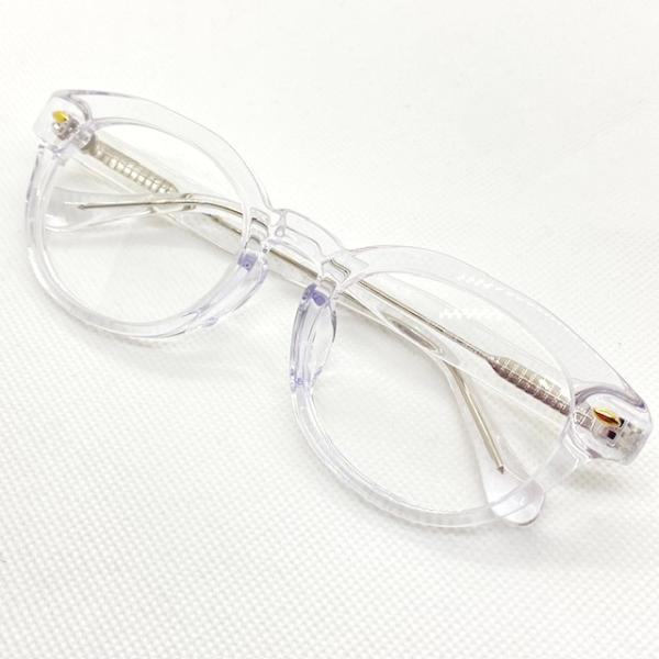 メガネフレーム EYES 1517 C-2【KTM】 太めフレーム クリア カジュアル ボストン フ...