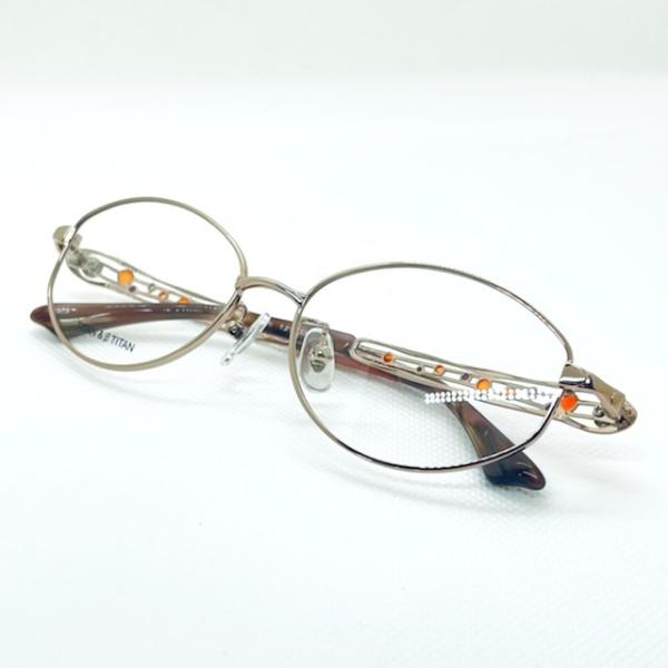 メガネフレーム VENUS!VENUS! 8218 C-5 メタル シルバーカラー チタン ベータチ...