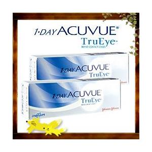 ジョンソン＆ジョンソン　ワンデーアキュビュートゥルーアイ2箱セット（定型外送料無料・２０ポイント付） 1day ACUVUE TruEye クリアコンタクト