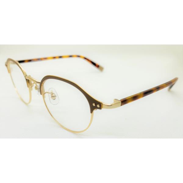メガネフレーム VENUS!VENUS! 2370 C-62 ボストンタイプ ブラウン × デミ ×...