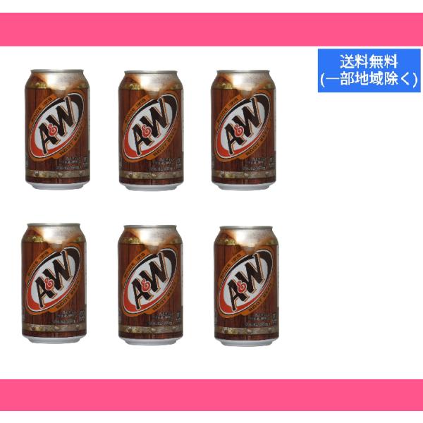 A&amp;W ルートビア 355ml×6本　ROOTBEER