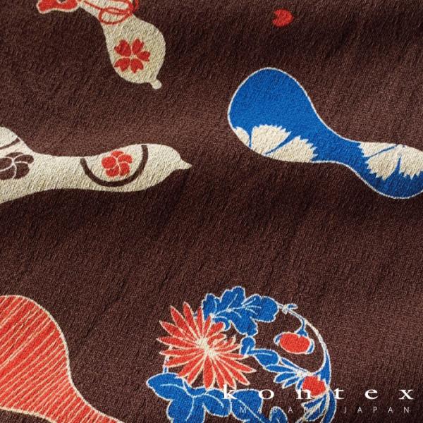 手ぬぐいタオル　今治　和柄　おしゃれ　コンテックス　吸水速乾　フェイスタオル（えべすや　瓢箪）　