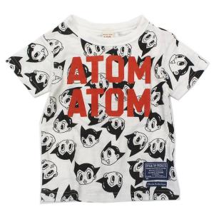 （再値下げ）セール　ニードルワーク NEEDLE WORK ATOM Ｔシャツ 2019春夏 80 90 100 110 120 130 140cm オフホワイト｜konyankobrando-kids