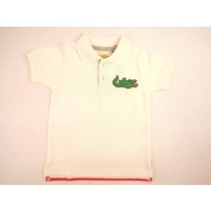 半額処分定価3740円税込 【セール】BAJA（バハ）★ なんちゃって○コステ風パニックワニ柄ポロシ...