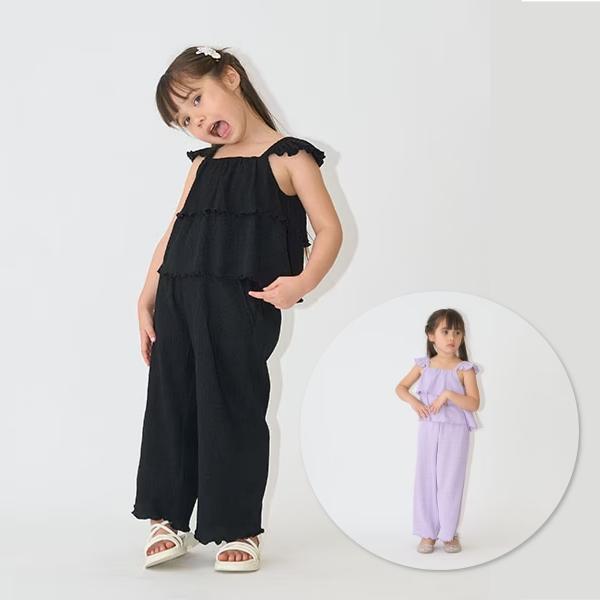 Lycee mine リセマイン キャミ&amp;ロングワイドパンツセットアップ 100 110 120 1...