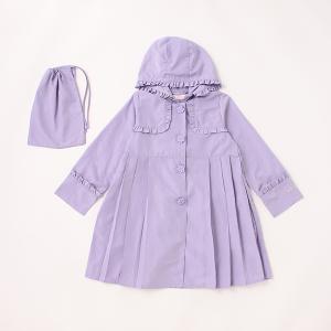 人気商品ランキング Piano Mezzo メゾピアノ ジュニア キッズ L 130 140 M 110 1 切替プリーツレインコート レインウェア Ediors Com