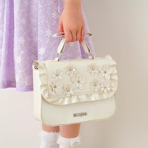 mezzo piano メゾピアノ ふわもこフレンズ ぬいぐるみバッグ