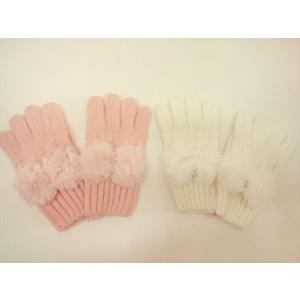 mezzo piano メゾピアノ mezzopiano アニマルフェイス マシュマロ手袋