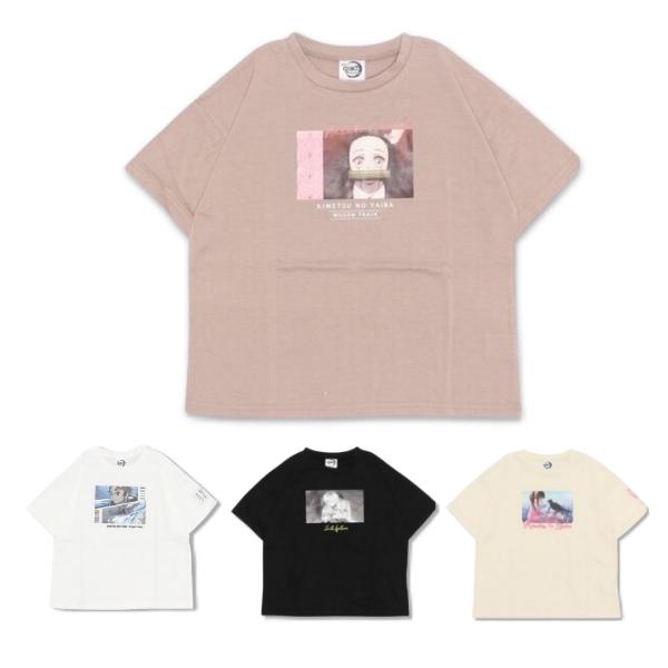 Lovetoxic ラブトキシック 鬼滅の刃 炭治郎 カナヲ 禰豆子 善逸 半袖Ｔシャツ コラボ ア...