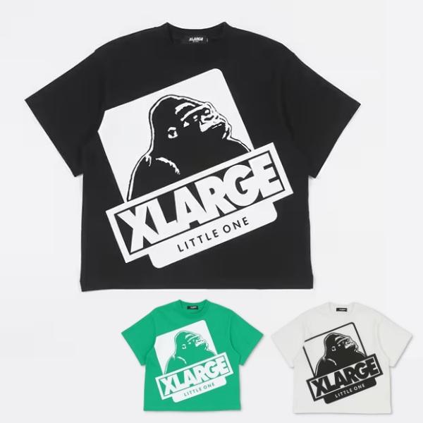 XLARGE KIDS エクストララージ キッズ ビッグOGゴリラ半袖Tシャツ 90 100 110...