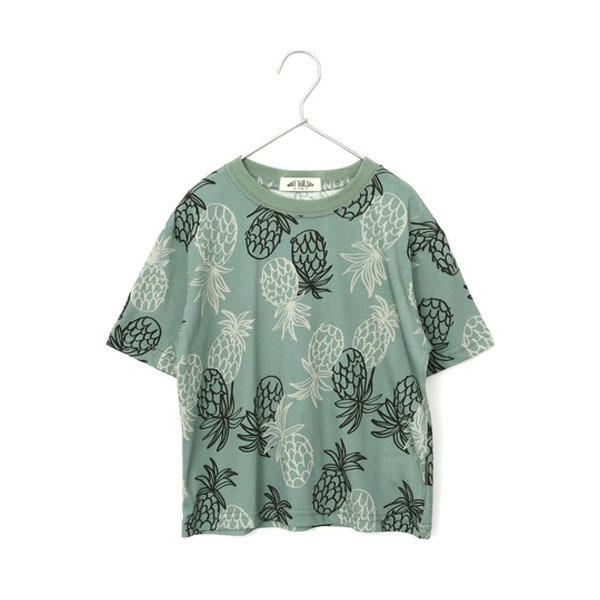 MAKE YOUR DAY メイクユアデイ フィクスラボ  パイナップル柄Tシャツ  80 90 1...